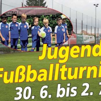 Plakat Jugendturnier - SV Liebenau - Fussball Verein für Kinder, Jugend und Kampfmannschaften in Graz